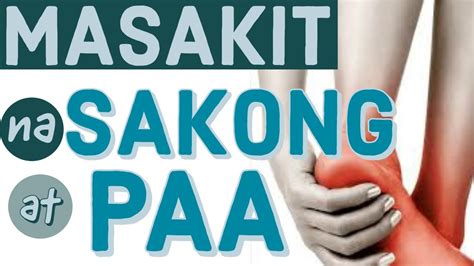 masakit paa in english|Masakit ang paa sa english in English with examples .
